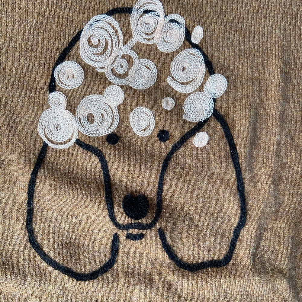 J. Crew Cotton poodle sweater